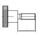DIN 464 Rändelschraube, hohe Form, 5.8 M6x35 HP-1