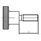 DIN 464 Rändelschraube hohe Form, Edelstahl A1-50, blank-1