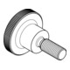 DIN 464 Vis moletée, forme haute, 5.8 galZn M5x40 HP-3