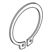 DIN 471 Circlip pour arbres, version standard, FST 20x1,2 HP-3