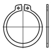 DIN 471 Sicherungsringe für Wellen Regelausführung Federstahl, zinklamellenbeschichtet