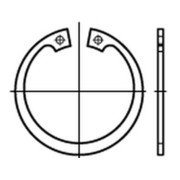 DIN 472 Sicherungsringe Federstahl zinklamellenbeschichtet