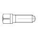 DIN 480 Vierkantschraube mit Bund und Ansatzkappe, 10.9 M16x80 SW17 HP-1