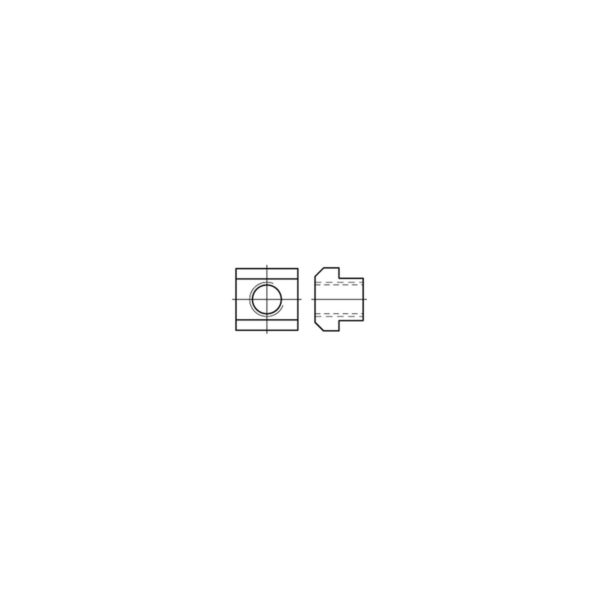 DIN 508 10 M 6 x 8 S ; Industrial Quality Supplies