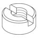 DIN 546 Schlitzmutter, ST M8 KP-3