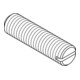 DIN 551 Gewindestift mit Kegelkuppe und Schlitz, Edelstahl A1 M3x3 HP-3