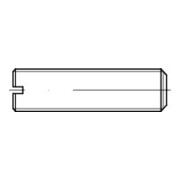 DIN 551 Gewindestift mit Kegelkuppe und Schlitz, Edelstahl A1 M4x12 HP
