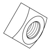DIN 557 Écrou carré, 5 galZn M16 HP-3