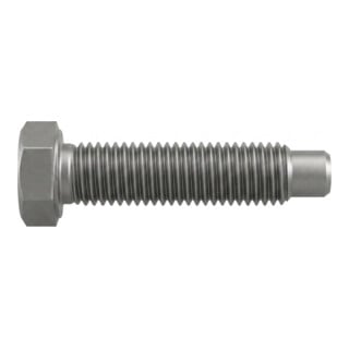 DIN 561-A Sechskantschraube mit Rille und Zapfen, Stahl 8.8