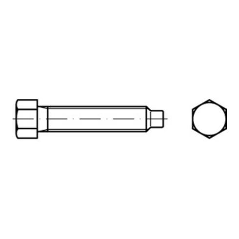 DIN 561 Form B Sechskantschraube VG M10x70 Stahl 8.8 blank m. Zapfen