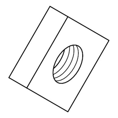 DIN 562 Vierkantmutter, niedrige Form, 04 galZn M5 HP