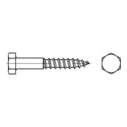 DIN 571 Sechskant-Holzschraube 6x45 Edelstahl A4 blank-3