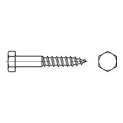 DIN 571 Sechskant-Holzschraube 8x55 Edelstahl A2 blank-3