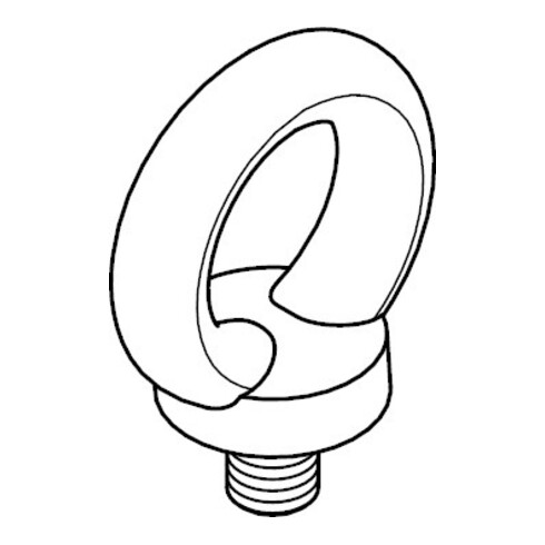 DIN 580 Anneau à vis, C15E M22 HP