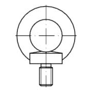 DIN 580 Anneau à vis, C15E M30 HP-1
