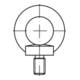 DIN 580 Ringschraube VG M24 Edelstahl A4 blank