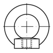DIN 582 Ringmutter, C15E