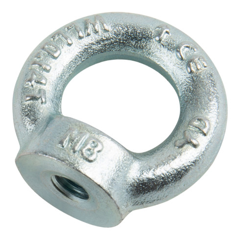 DIN 582 C Ringmuttern C15E M 8 galvanisch verzinkt gal Zn S
