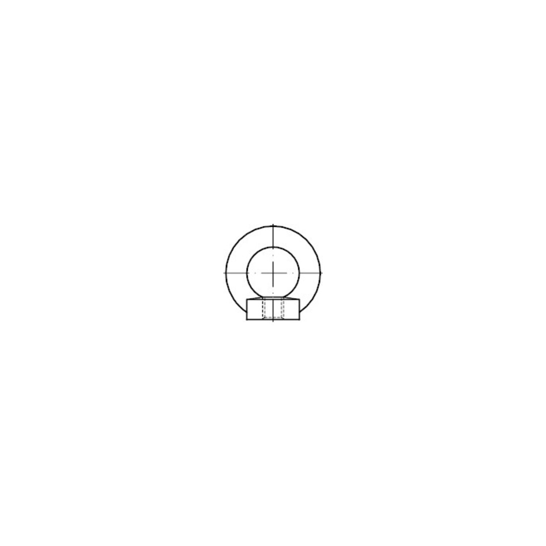 DIN 582 Ringmutter, C15E M42 HP