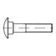 DIN 603 Flachrundschraube M10x20 Edelstahl A2 blank m. Vierkantansatz-1