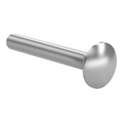 DIN 603 Flachrundschraube mit Vierkantansatz, Vollgewinde A4 M 16 x 50/50-1