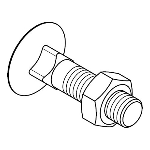 DIN 605 Mu ST M6x55 HP