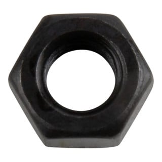 DIN 607 Halbrundschraube mit Nase und Mutter, Stahl 4.6, blank