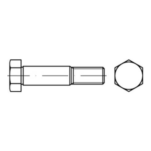 DIN 609 Sechskant-Passschraube M10x40 Stahl 8.8 blank m. Gewindezapfen