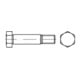 DIN 610 Sechskant-Passschraube M10x70 Stahl 8.8 blank m. Gewindezapfen