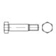 DIN 610 Sechskant-Passschraube M20x50 Stahl 10.9 blank m. Gewindezapfen-1