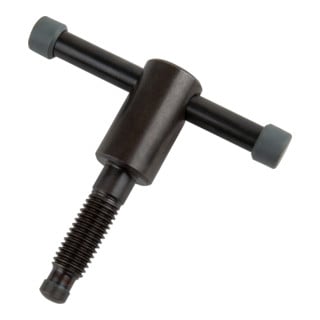 DIN 6306 Knebelschraube mit losem Griff, Stahl 5.8, brüniert