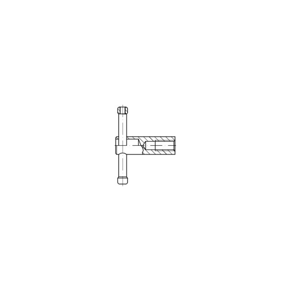 DIN 6307 Rotule, 5 brunie M20 HP
