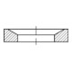 DIN 6319 Cuvette conique, ST galZn D 28 HP-1