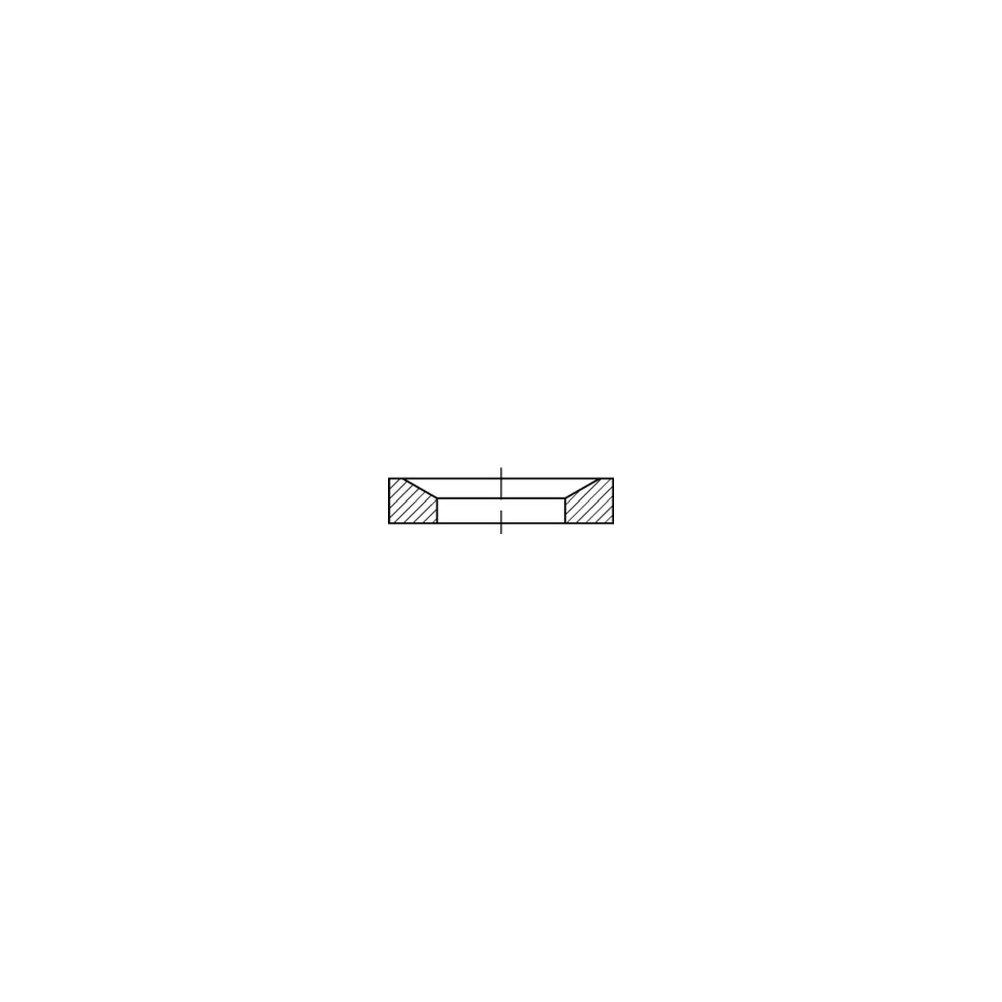 DIN 6319 Kugelscheibe/Kegelpfanne Stahl Form D 23,2mm ; Industrial Quality Supplies