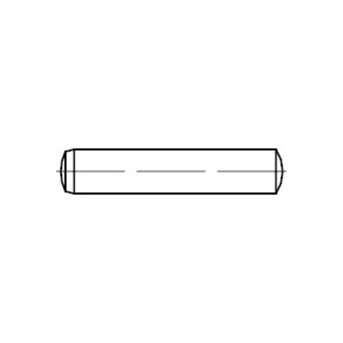 DIN 6325 Goupille cylindrique trempée, champ de tolérance m6, ST 12 m6x50 HP