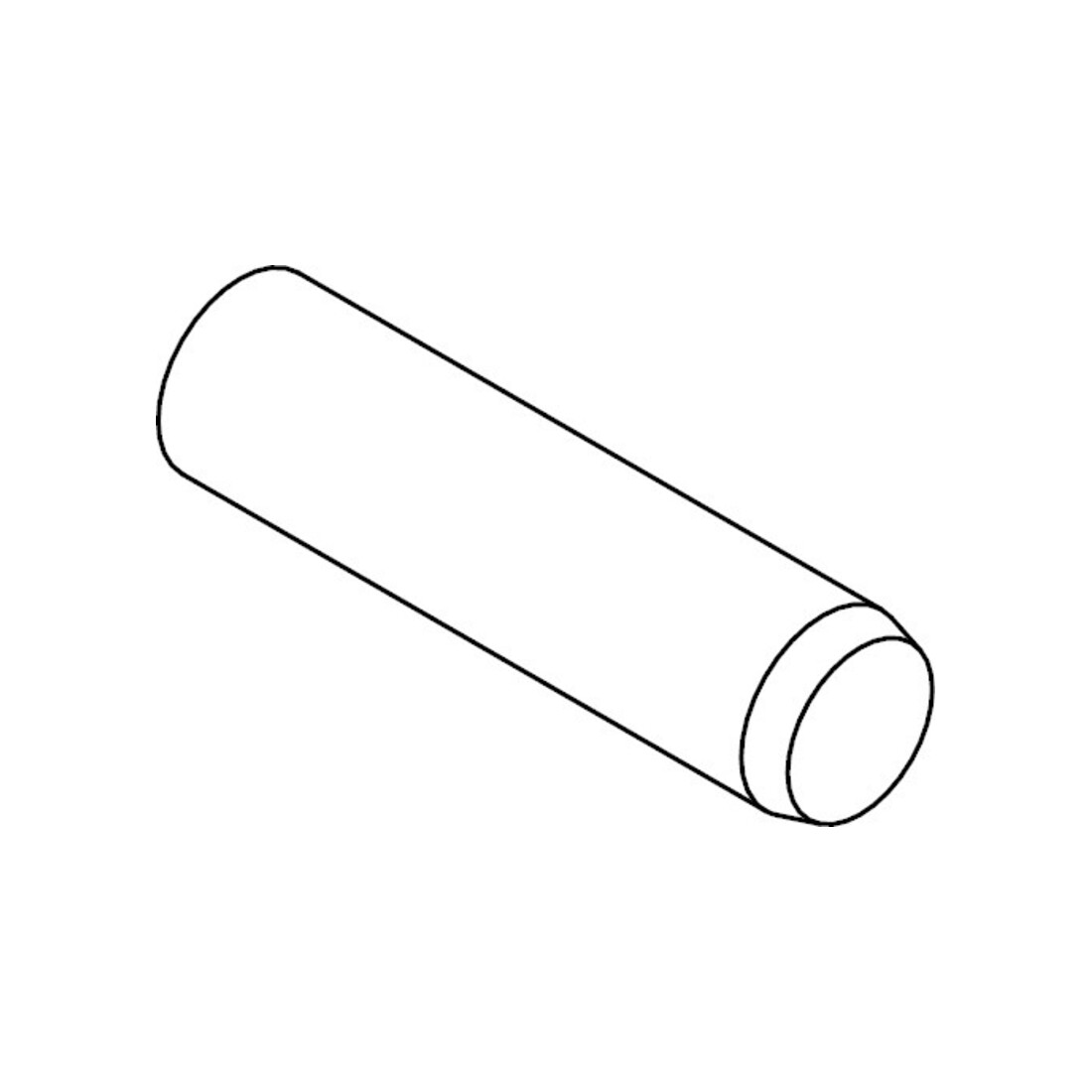 DIN 6325 Goupille cylindrique trempée, tolérance m6, ST 2 m6x18 HP