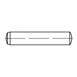 DIN 6325 Zylinderstifte, Stahl, blank