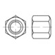 DIN 6330 Écrou hexagonal, hauteur 1,5 d, B= surface d'appui sphérique et plane, acier inox A4 B M8 HP-1
