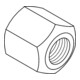 DIN 6330 Sechskantmutter, 1,5 d hoch, B= kugelige und ebene Auflagefläche, Edelstahl A4 B M10 HP-3