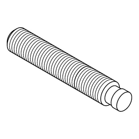 DIN 6332 Gewindestift mit Druckzapfen und Innensechskant, 5.8 brüniert ISK M12x70 HP
