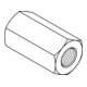 DIN 6334 Sechskantmutter, 3 d hoch, 10 galZn M8 HP-3