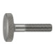 DIN 653 Rändelschraube niedrige Form M3x6 Stahl blank