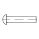 DIN 660 Rivet demi-rond, acier inoxydable A2 3x5 H-1
