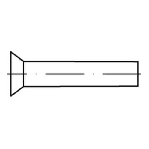 DIN 661 Senkniete Aluminium 99.5 5 x 35 Al S