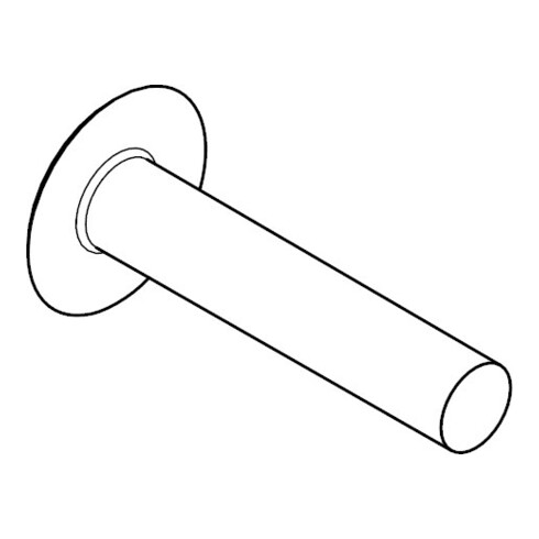 DIN 674 Rivet plat rond, ST 4x16 HP