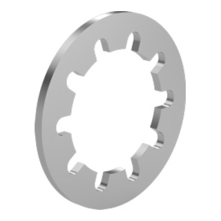 DIN 6797-I Zahnscheibe innenverzahnt, Edelstahl A2, blank