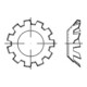 DIN 6797 Zahnscheibe, FST galZn V 13 KP-1