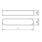 DIN 6885 Form A Passfeder, Edelstahl, blank-2