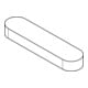 DIN 6885 Clavette, acier inoxydable A4 A 12x8x60 HP-3