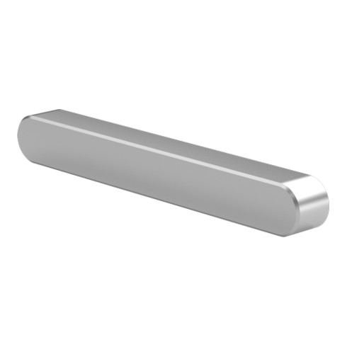 DIN 6885 Passfedern, hohe Form, Form A (rundstirnig) 1.4571 A 12 x 8 mm x 25 mm
